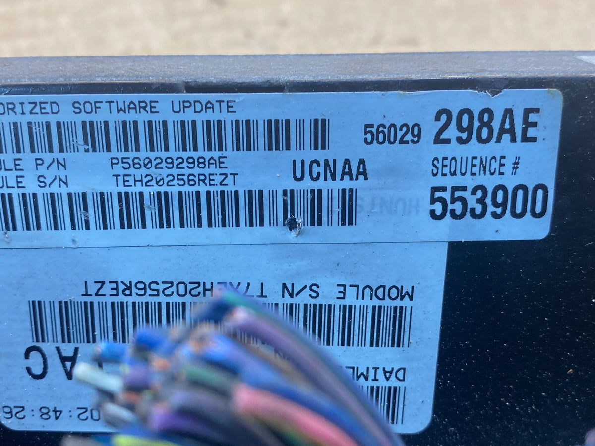 2006 Dodge Ram 4.7L Engine Computer Module ECM ECU AF6695 DW2