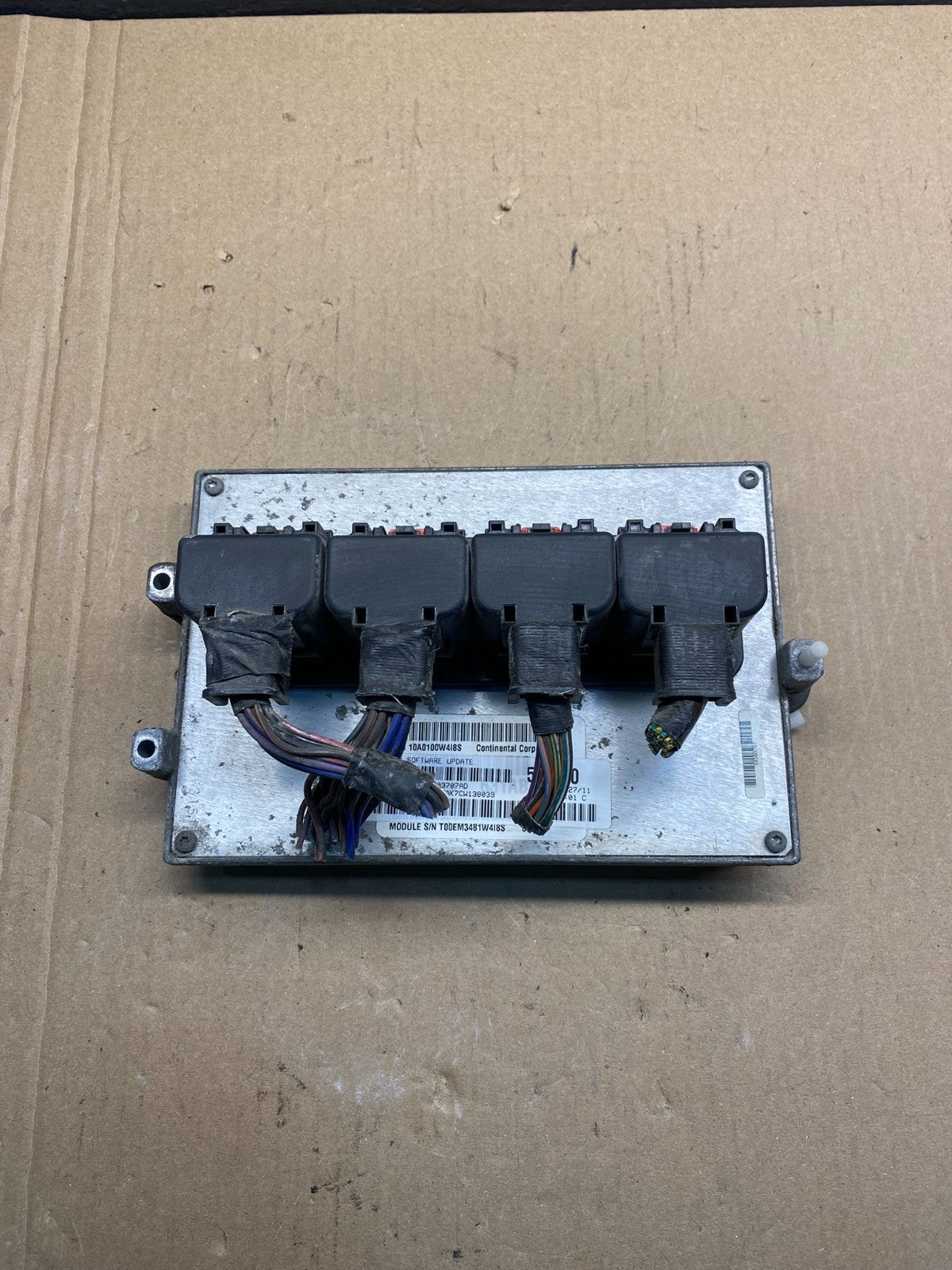 2012 Jeep Liberty 3.7L Engine Control Unit ECU ECM P68103707AD ag3548 DG0