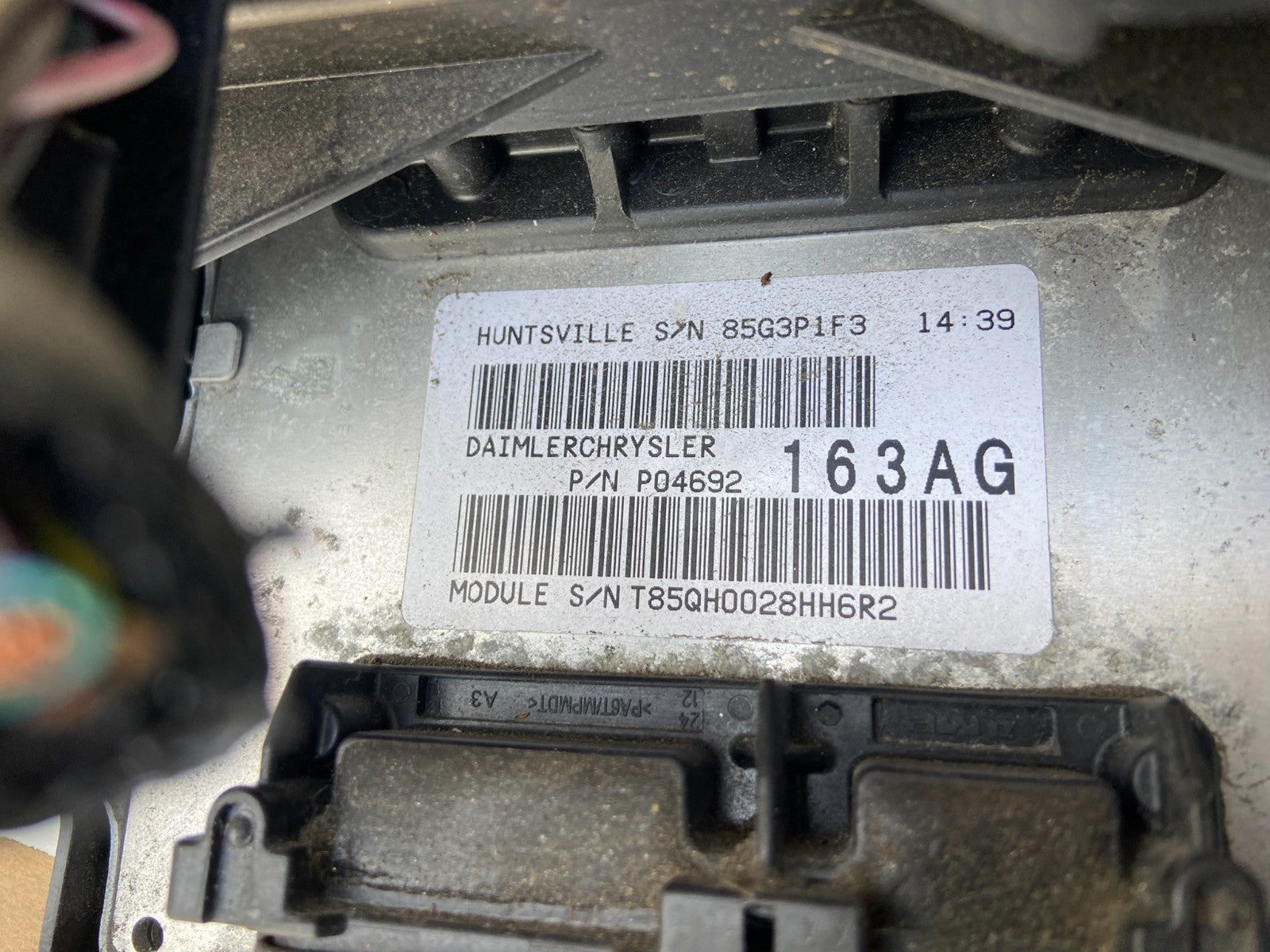 2008 Jeep Grand Cherokee Fuse Box Relay Panel BMC Body Module ad2883 DG3