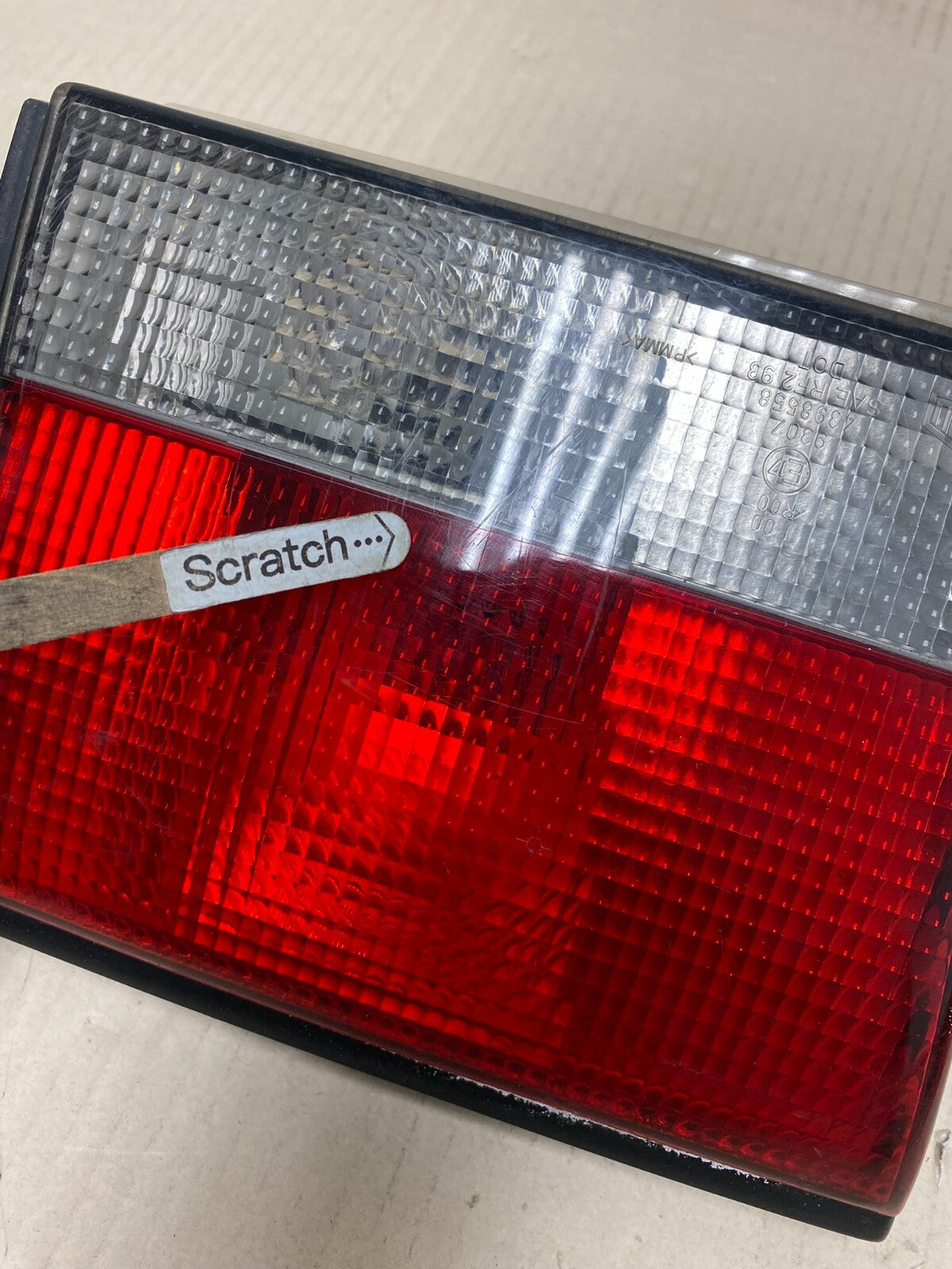 1994 to 1998 Saab 900 & Turbo Left Driver Side Tail Light Inner O3965 DG4