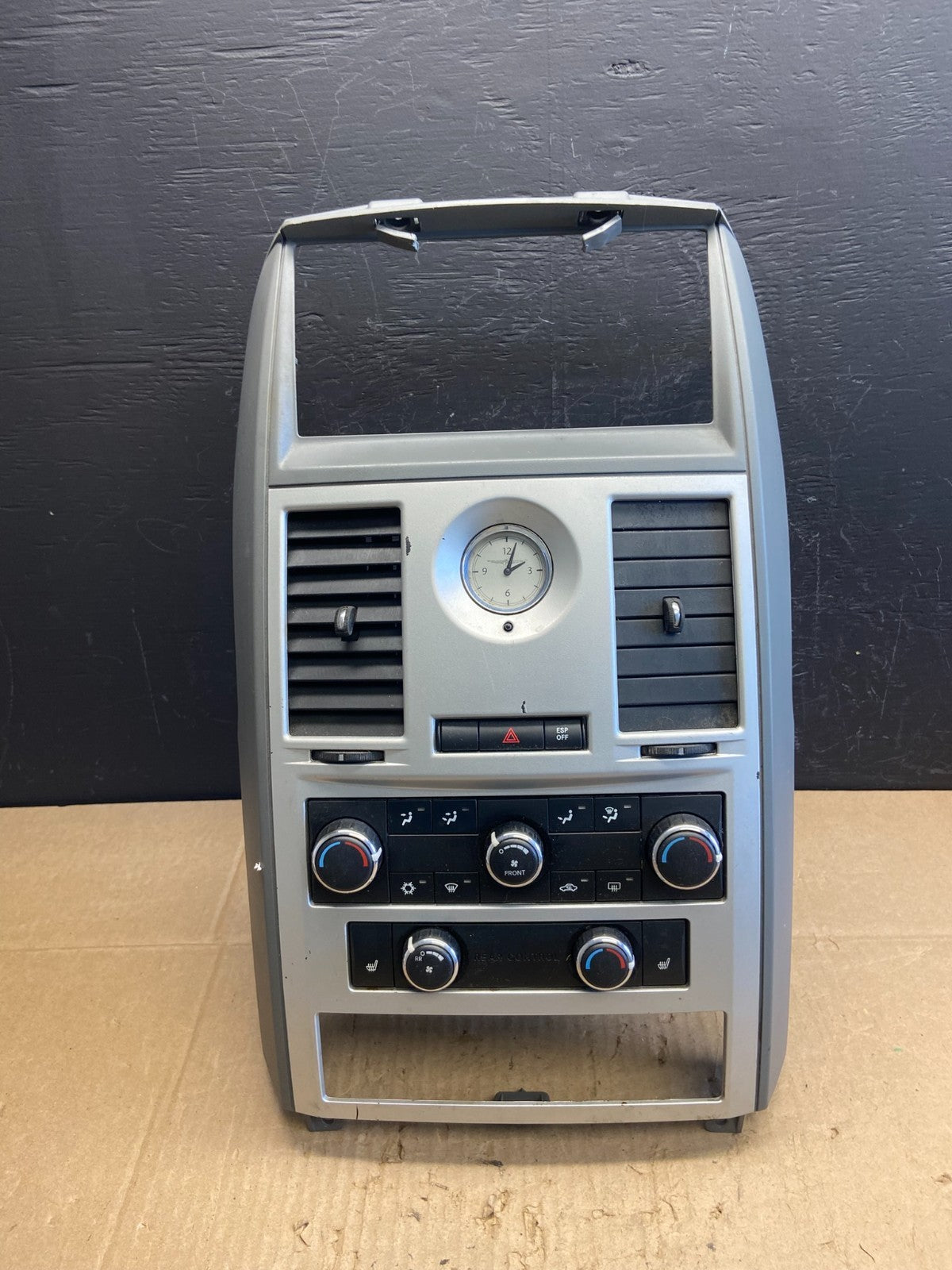 2008-2010 Dodge Grand Caravan Radio Bezel Climate Control Heat AC Heater ab979 D0