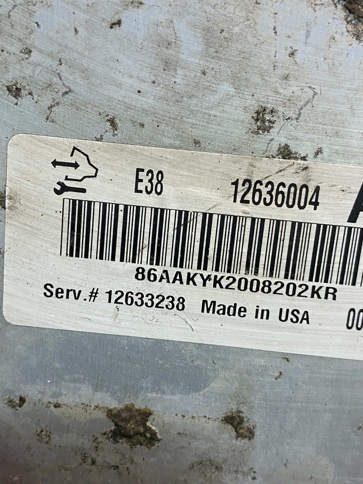 2010 to 2013 Chevrolet Silverado Yukon Engine Control Module ECM ECU AH5100 DG2