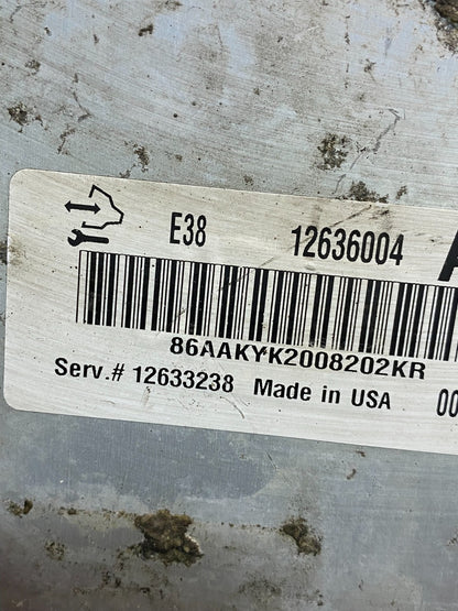 2010 to 2013 Chevrolet Silverado Yukon Engine Control Module ECM ECU AH5100 DG2