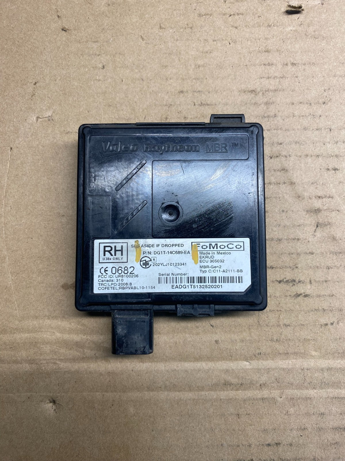 2013 to 2018 Ford Lincoln Rear Radar Blind Spot Module AE2122 DW0
