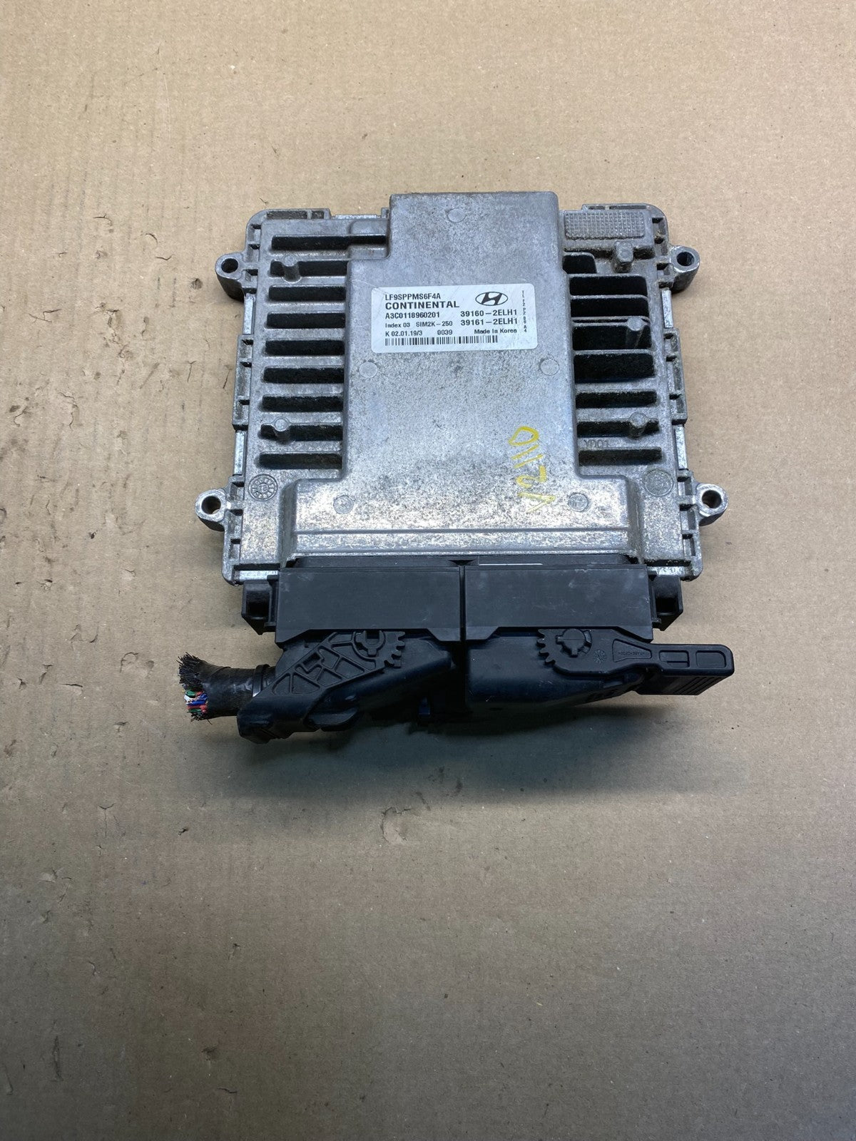 2009 to 2010 Hyundai Sonata Engine Control Unit ECU Module 39160-2ELH1 ac0764 DG0