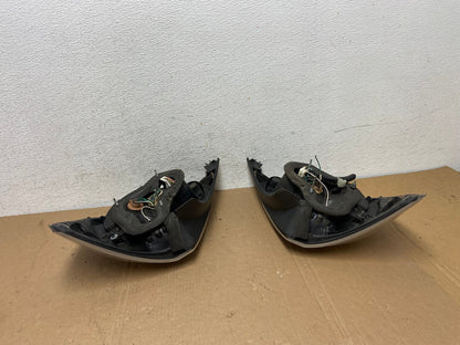 2007 to 2010 Scion TC Left+Right Set Black Tail Lights AD7924 LK7