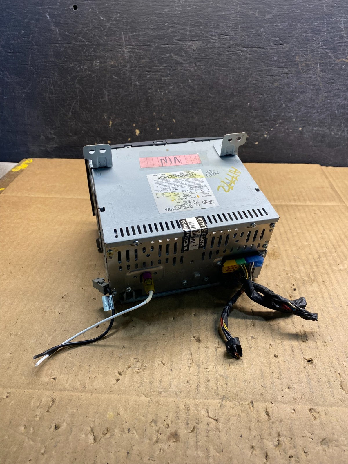 2009-2012 Hyundai Elantra AM FM Radio Mp3 Single CD Player Satellite AI7772 DG3