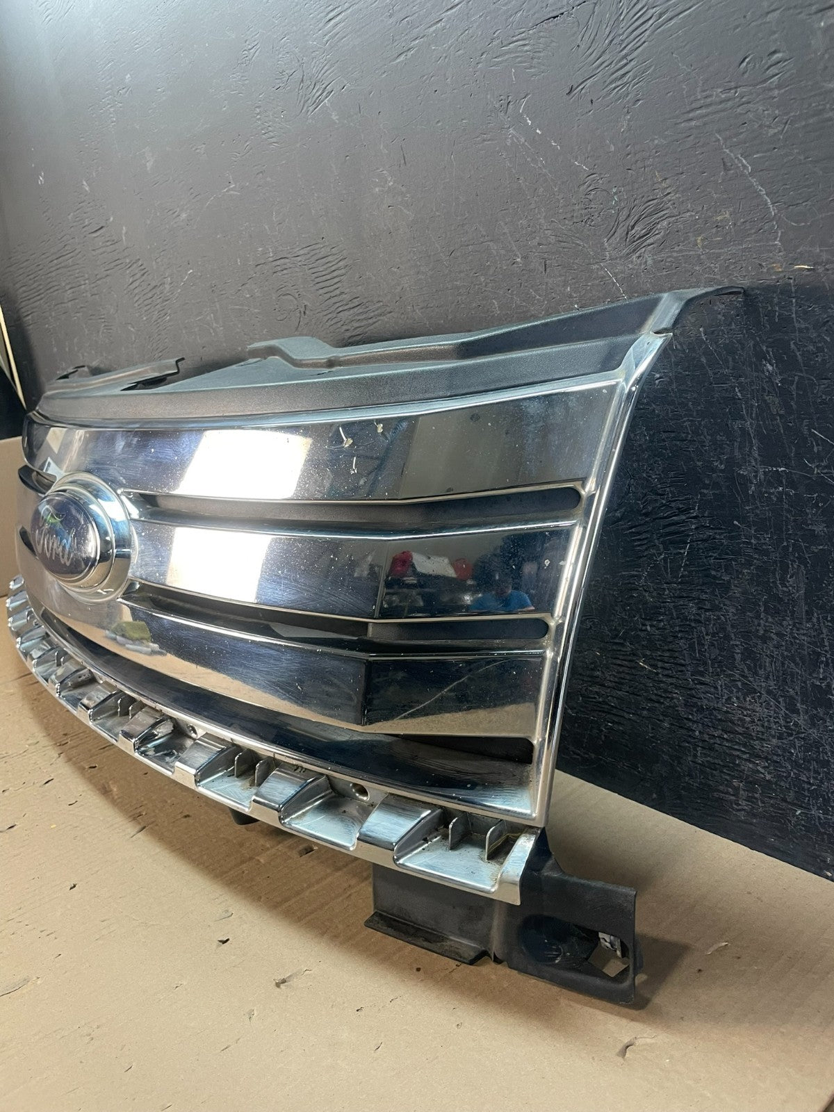 2007 2008 2009 2010 Ford Edge Front Upper Chrome Grill Grille ad8733 DG1