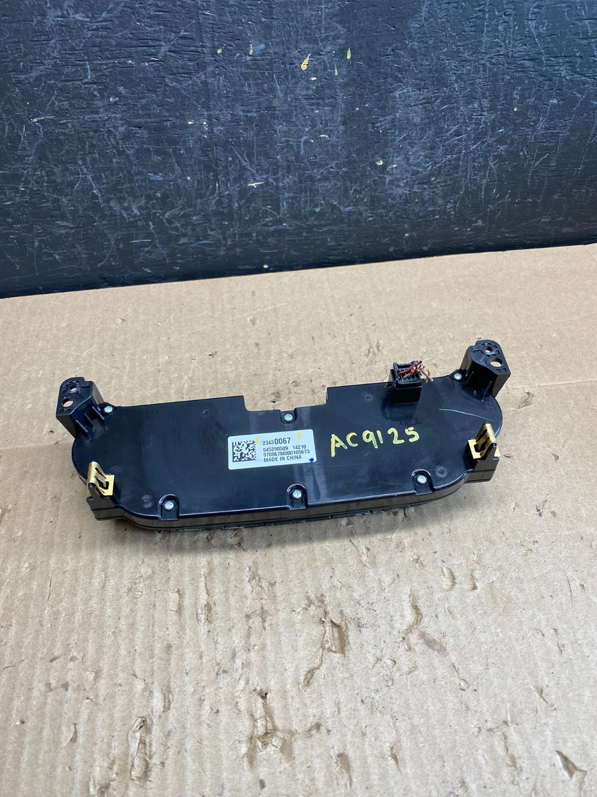 2013 2014 2015 Chevrolet Malibu AM FM Radio Control Panel AC9125 DG3