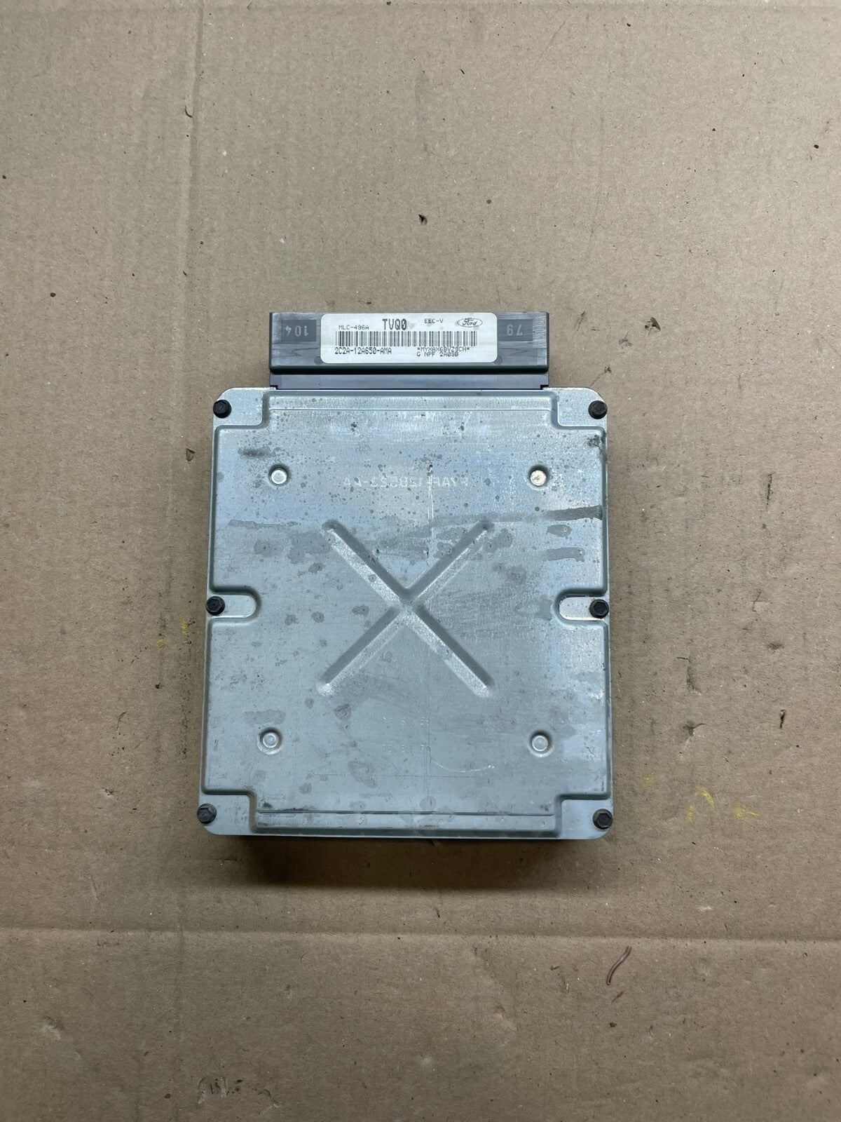2002 Ford E250 E350 5.4L Van Engine Control Computer 2c2a-12a650-ama E5440 DG10