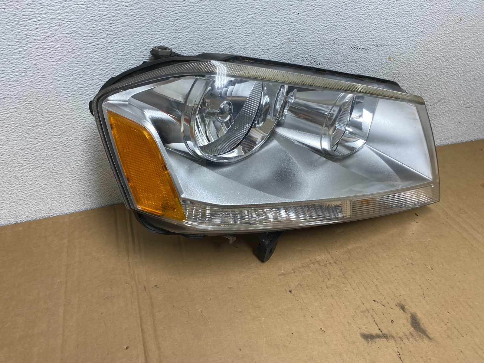 2008 to 2014 Dodge Avenger Right Passenger Side Halogen Headlight AD2652 DW2