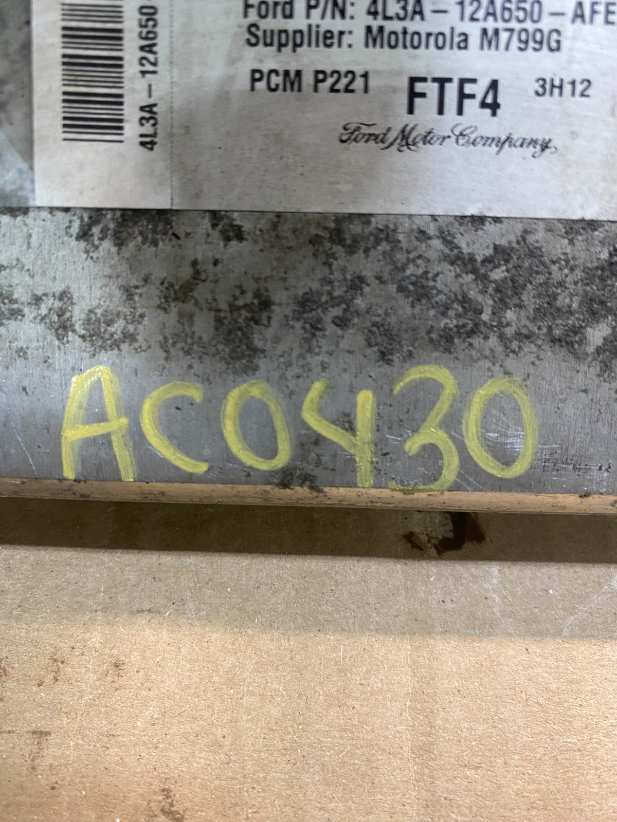 2004 Ford F-150 F150 5.4L Engine Control Unit ECU Computer Module ac0430 DG3