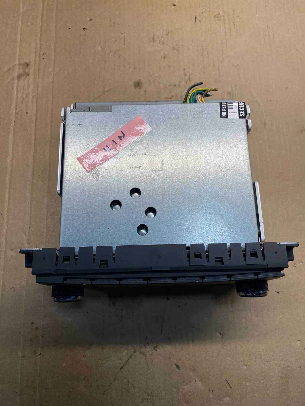 2007-2012 Chrysler Dodge Jeep Ram Radio CD MP3 AUX Receiver AG3596 DG4