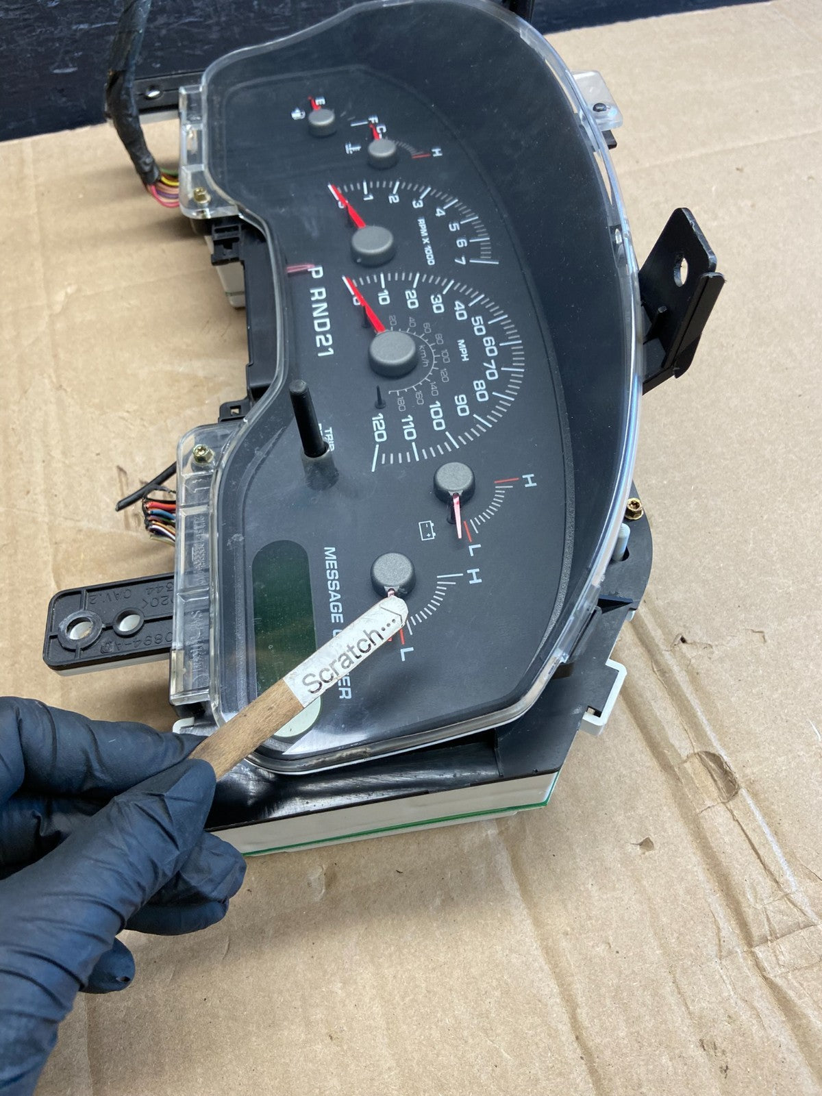 2000 2002 Ford Expedition Speedometer Instrument Gauge Cluster AD7057 DG3