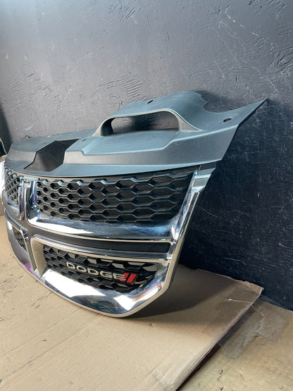2011 to 2018 Dodge Journey Front Upper Chrome Grill Grille AD8287 DG1