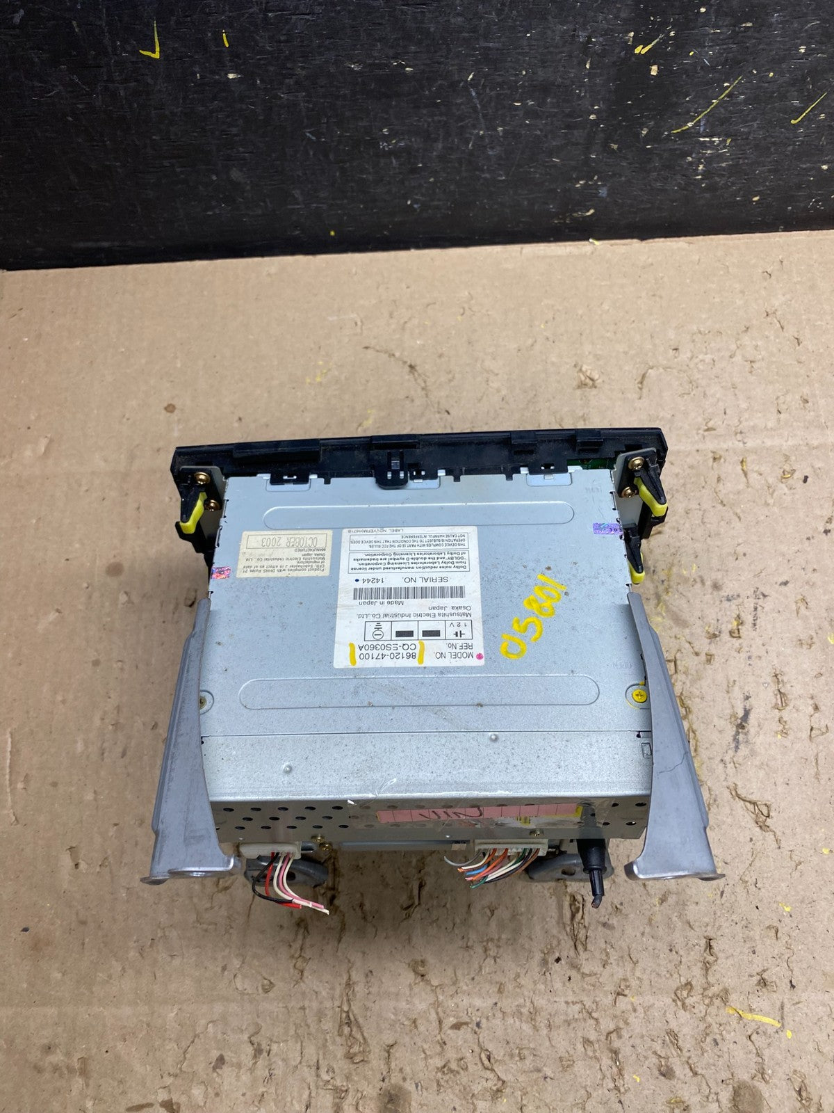2003 to 2006 Toyota Prius OEM Radio AM/FM CD Player Oem U5801 DG7