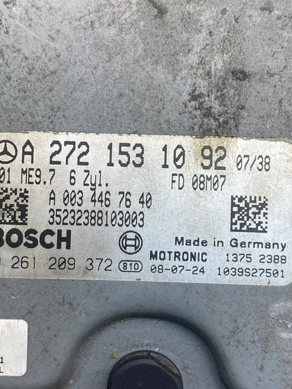 2006-2009 Mercedes C280 C350 CLK350 ECU ECM Engine Computer Module AI9815 DW2