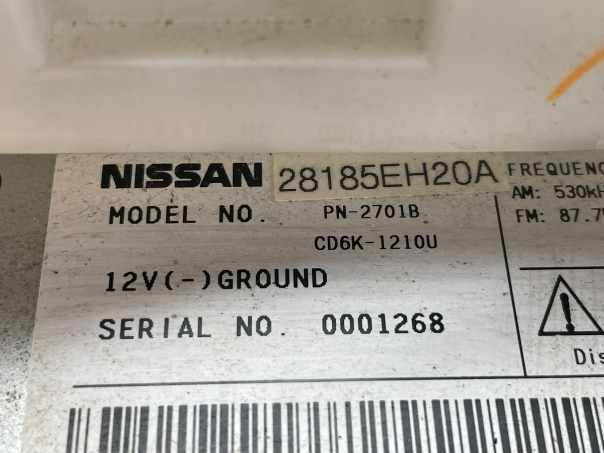 2006 2007 Infiniti M35 Radio AM/FM Single Disc CD Receiver AI0577 DG10