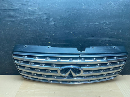 2003 2004 2005 Infiniti FX35 Grill Grille W/ Emblem Oem V2674 DG0