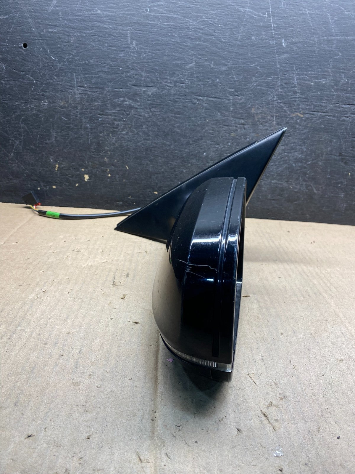2009 to 2014 Audi A4 Left Driver LH Side View Door Turn Signal Mirror AJ0146 DG10