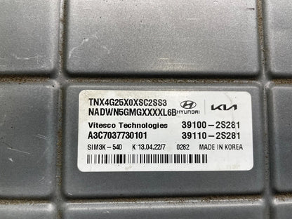2022 Hyundai Tucson Engine Computer Ecu Pcm Ecm Pcu Oem J5063 DG2