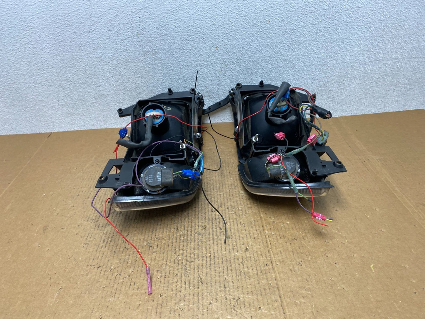 1994 to 2002 Dodge Ram Left+Right Side LED Black Headlights AE1363 DG8
