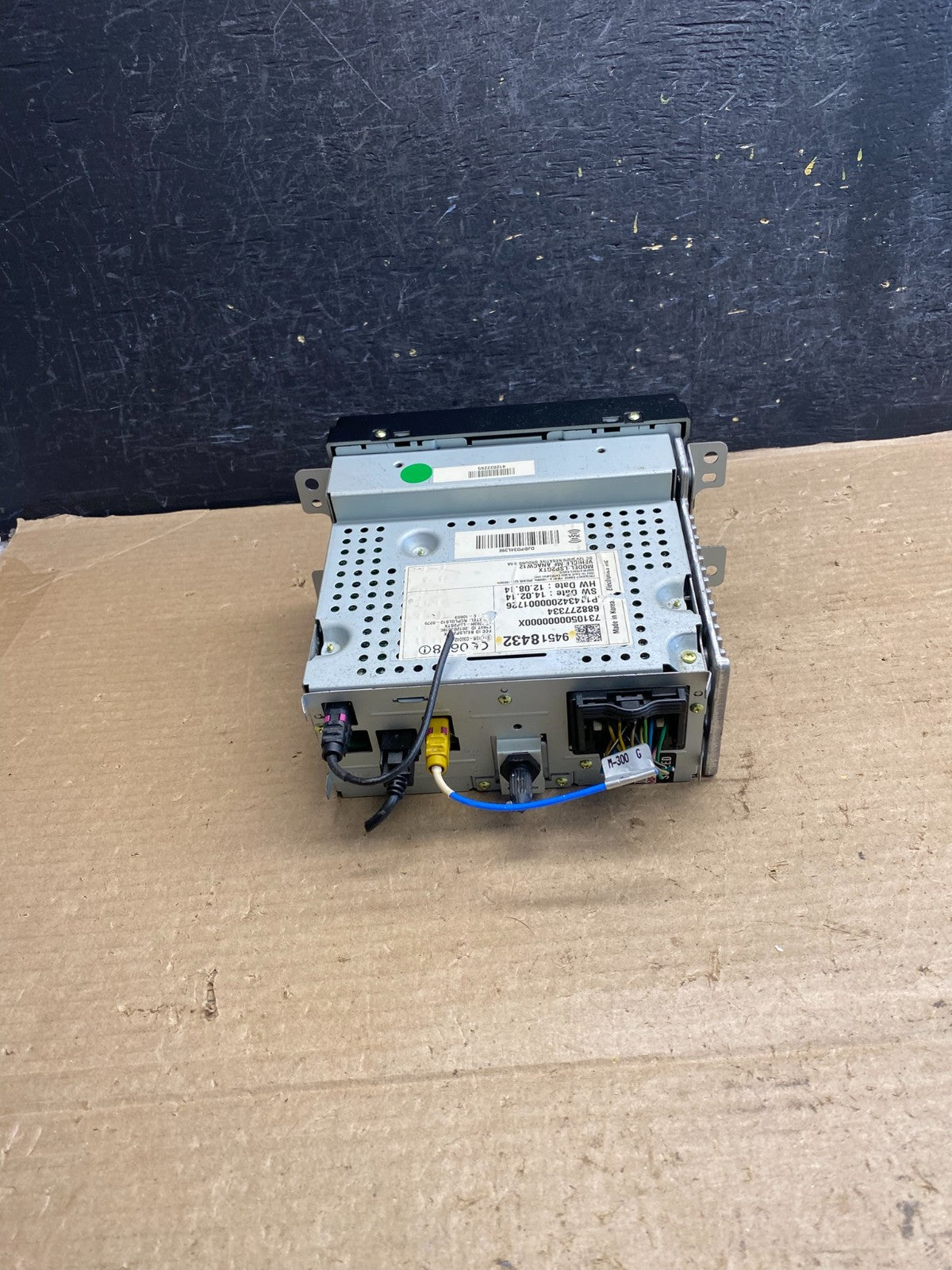 2015 Chevrolet Spark Radio Screen Display AM/FM AH3868 DG4