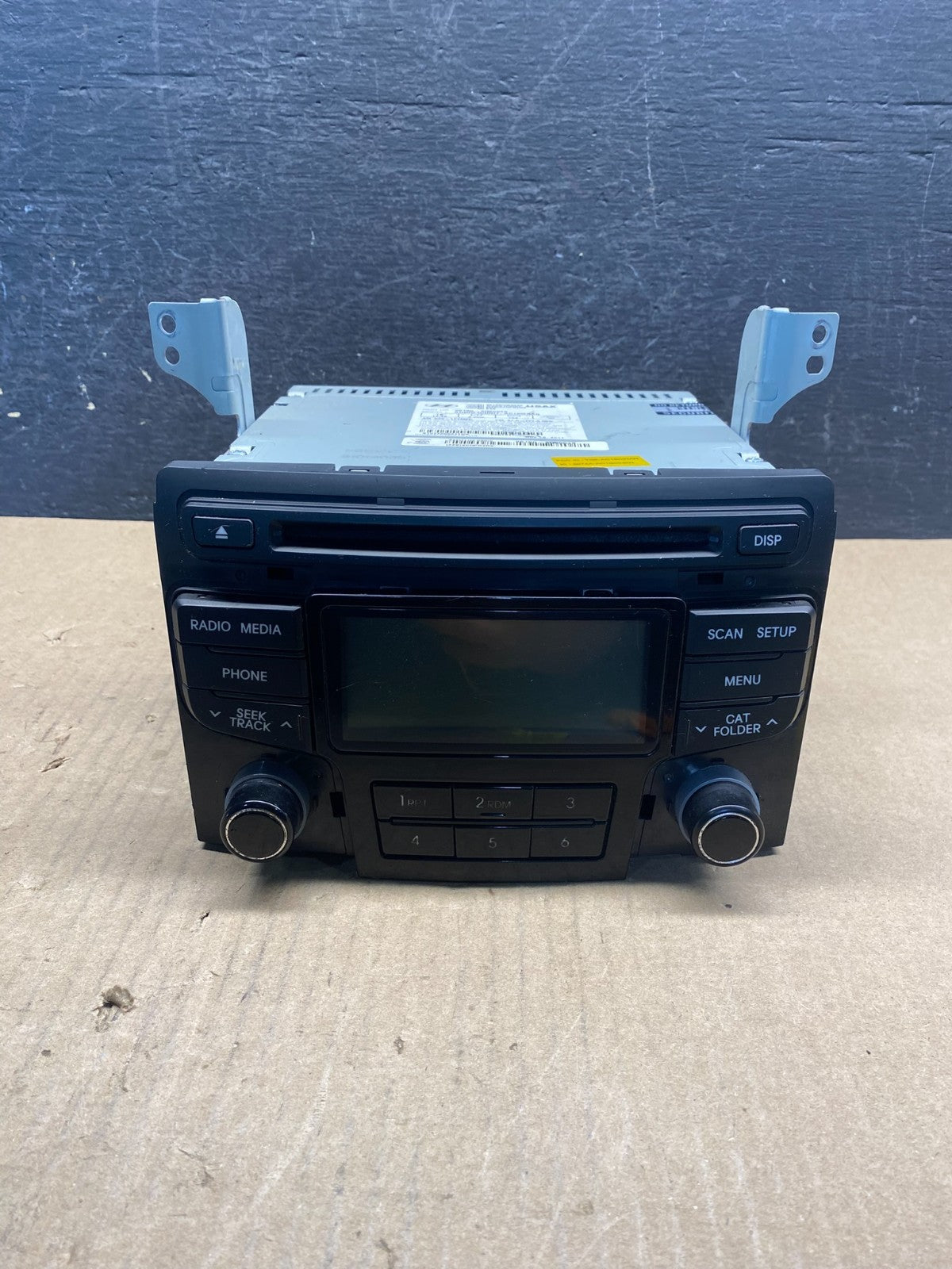 2012 to 2014 Hyundai Sonata Radio CD Player Screen Display ag5999 DG0