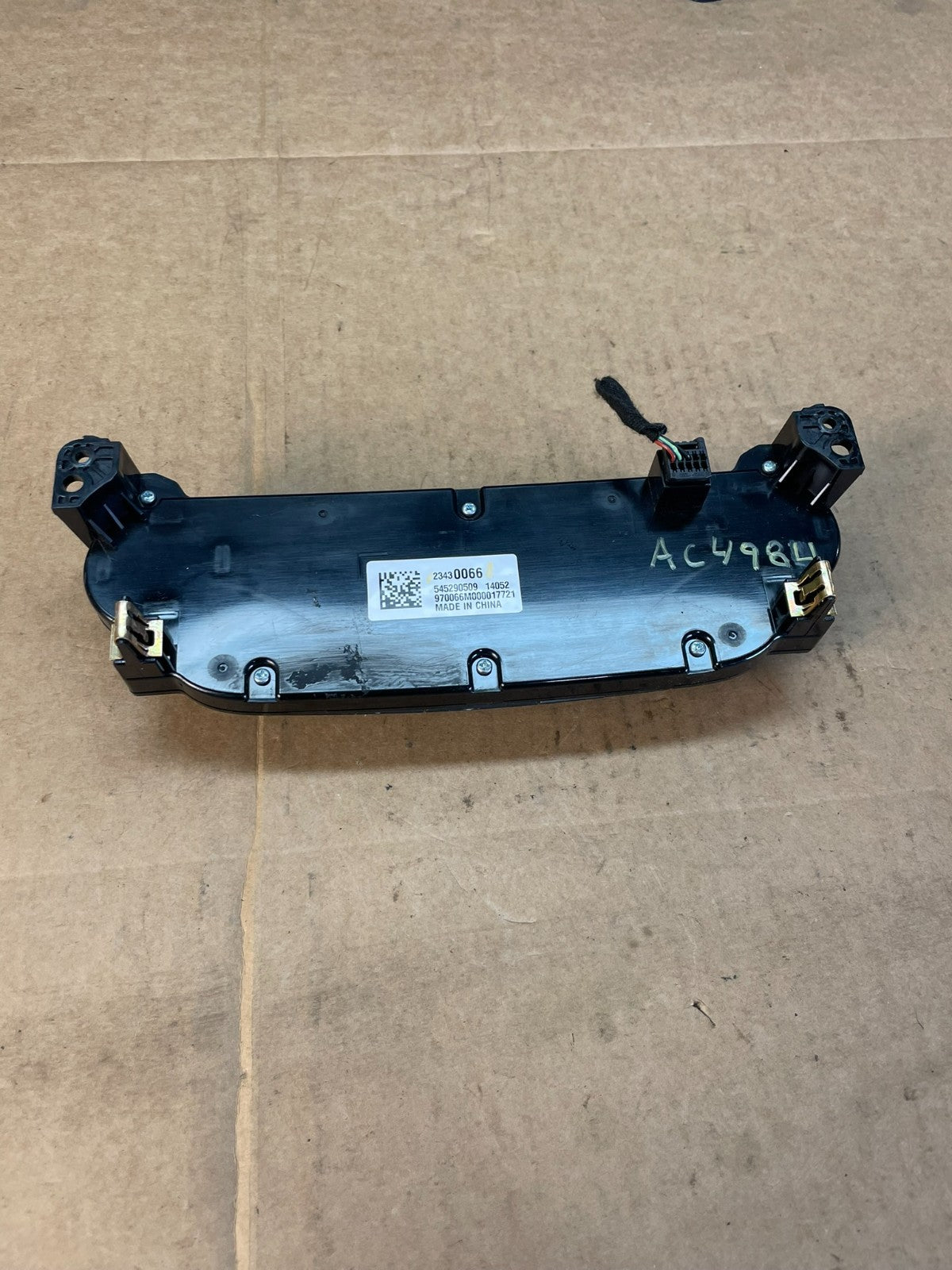 2014 2015 Chevrolet Malibu AM FM Radio Control Panel AC4984 DG6