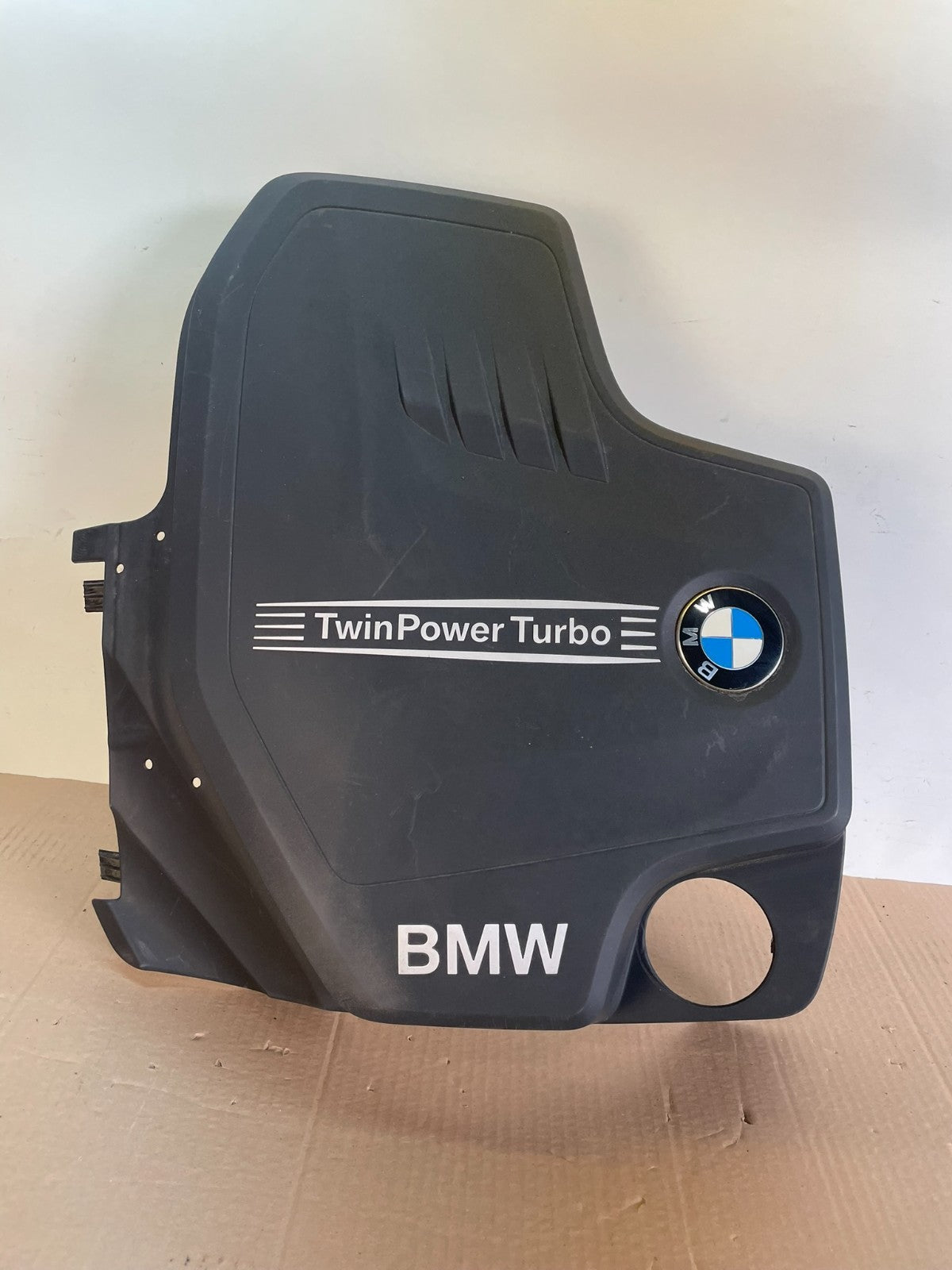 2012-2016 BMW 328I F30 Twin Power Turbo Engine Cover Trim 7636791 AH6488 DG0