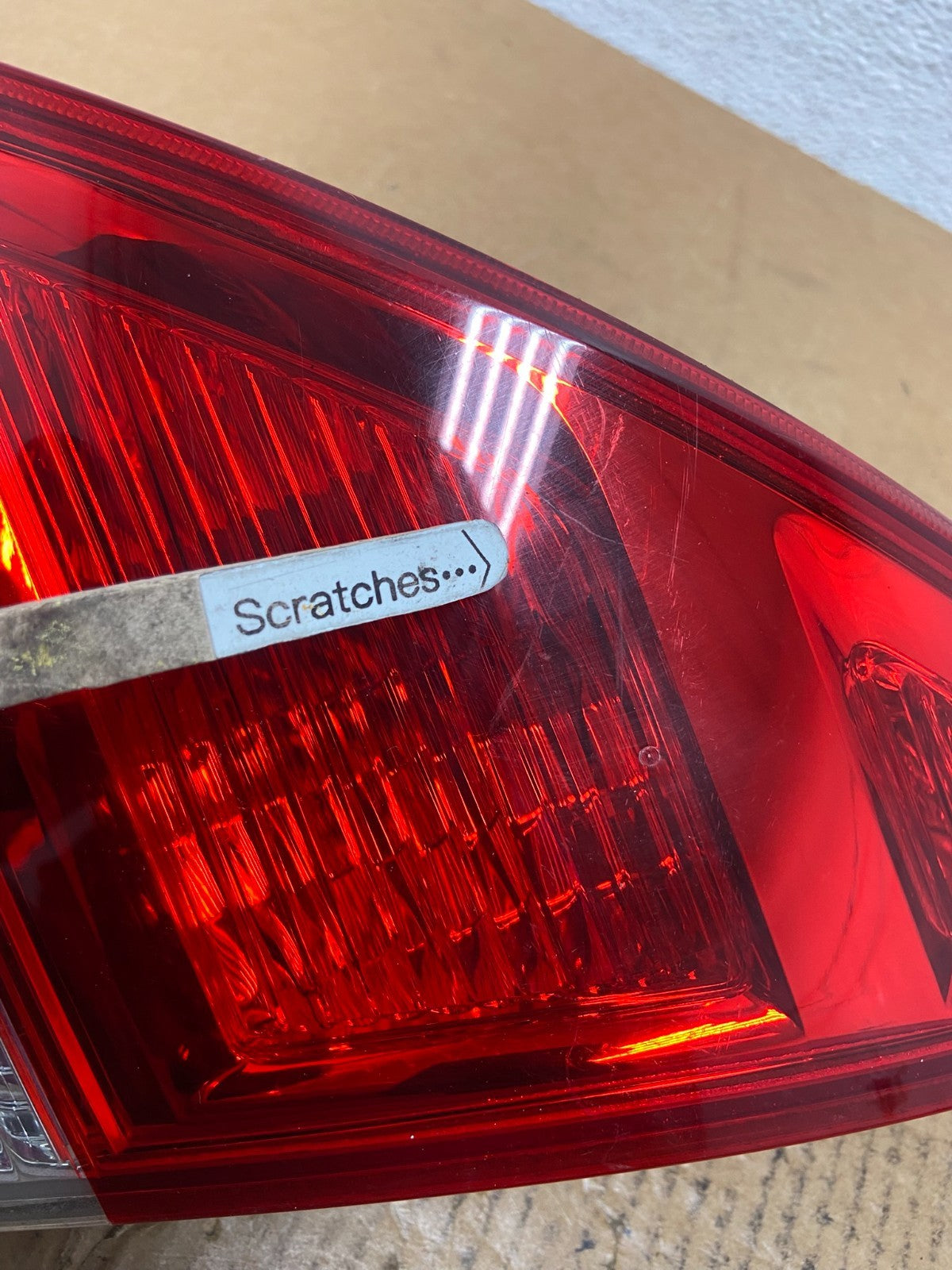2009 to 2012 Toyota Venza Right Passenger RH Side Inner Tail Light AE0365 DG3