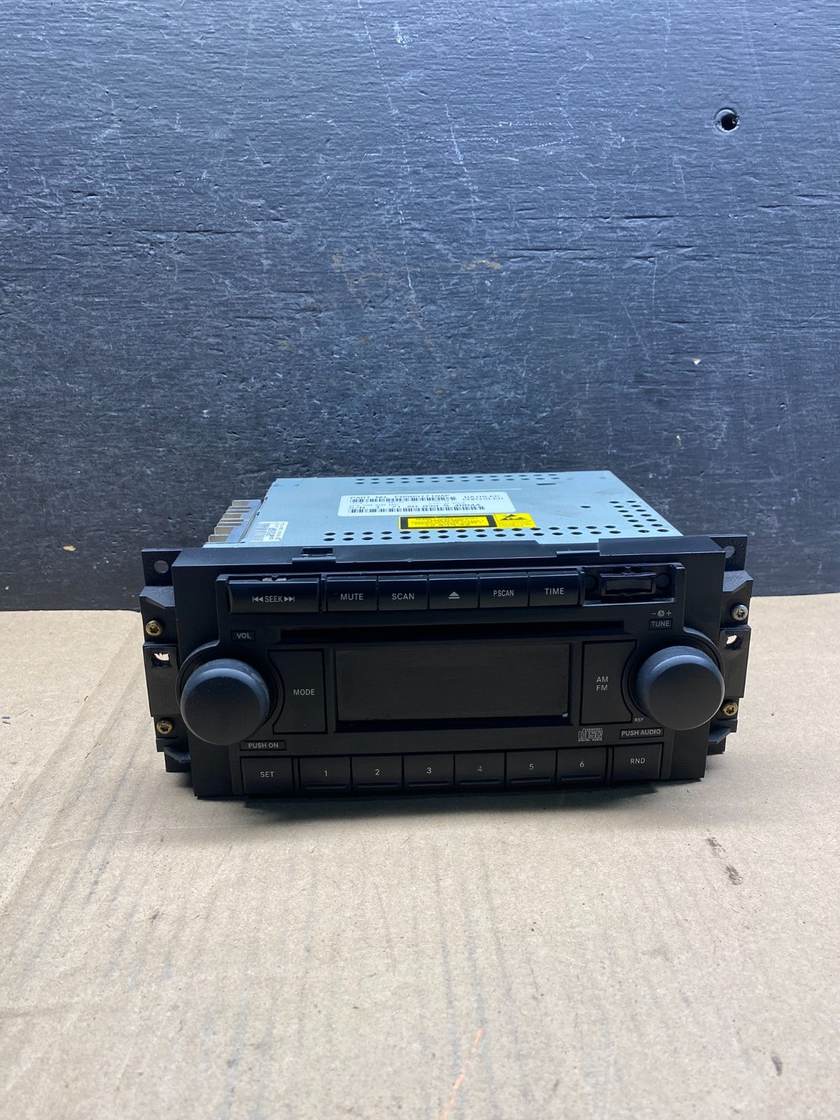 2005-2009 Chrysler Dodge Jeep Ram Radio CD MP3 AUX Receiver AJ0076 DW0