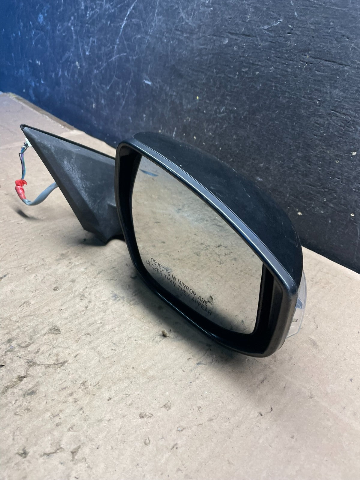 2016 to 2018 Nissan Altima Right Passenger View Power Turn Door Mirror M7383 DG12