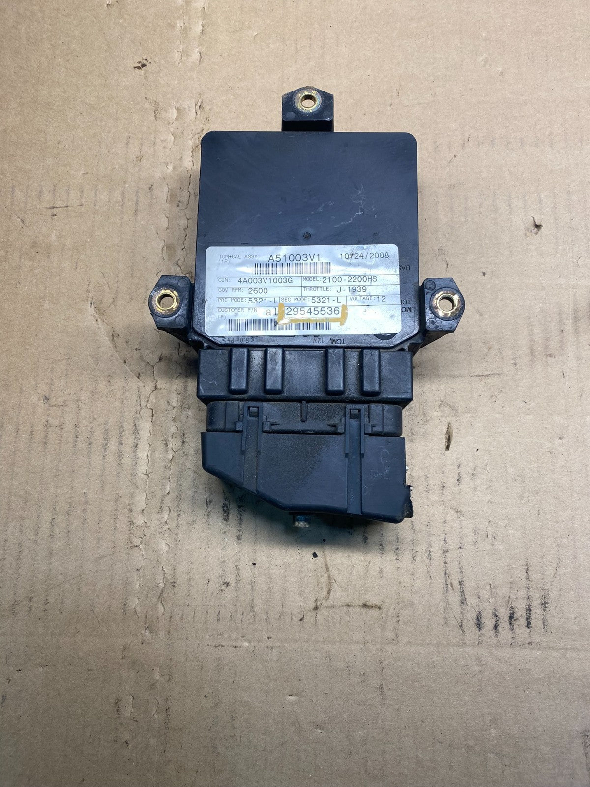 29545536 Allison TCM Transmission Control Module Computer Auto  OEM ab7385 DG0
