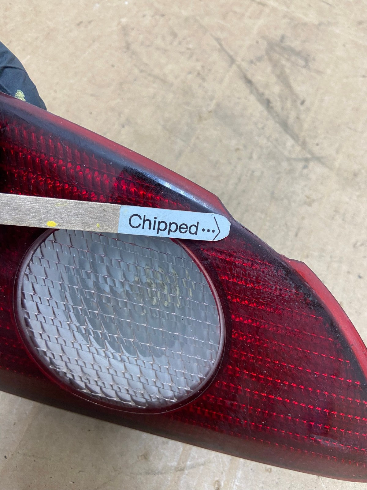 2001 2002 Toyota Corolla Left Driver LH Side Inner Tail light AD6170 LK4