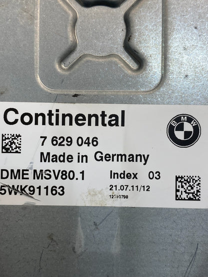 2011 - 2013 BMW 328i 528i E90 ECM ECU Engine Computer 7602220 AD9449 DG2