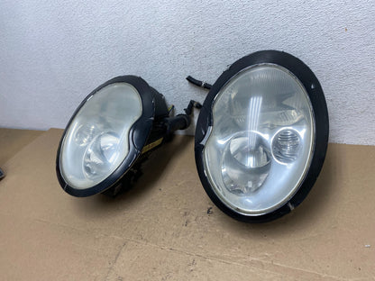 2002 2003 2004 Mini Cooper Left+Right Side Headlights Xenon AF4523 DW1