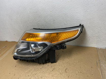 2011 to 2015 Ford Explorer Left Driver LH Halogen Headlight AH2941 DW2