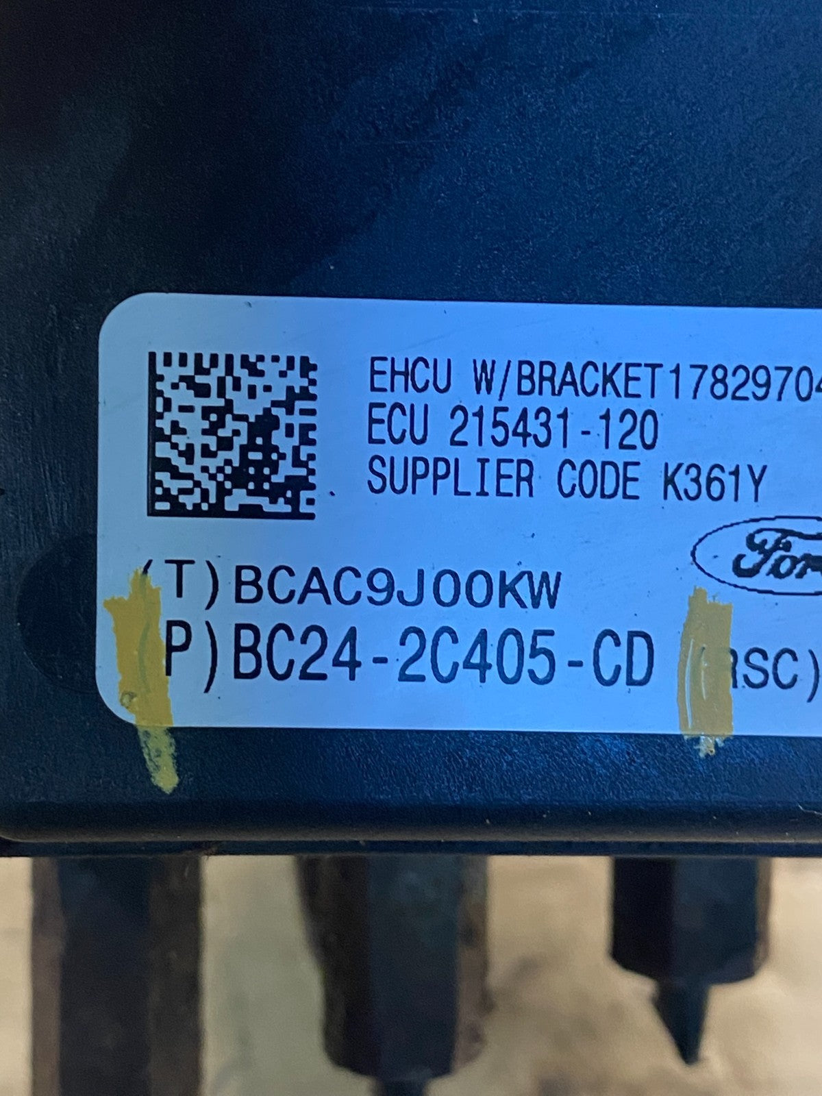 2011 - 2014 Ford E250 E350 Van ABS Anti Lock Brake Pump Module AE6221 DW6