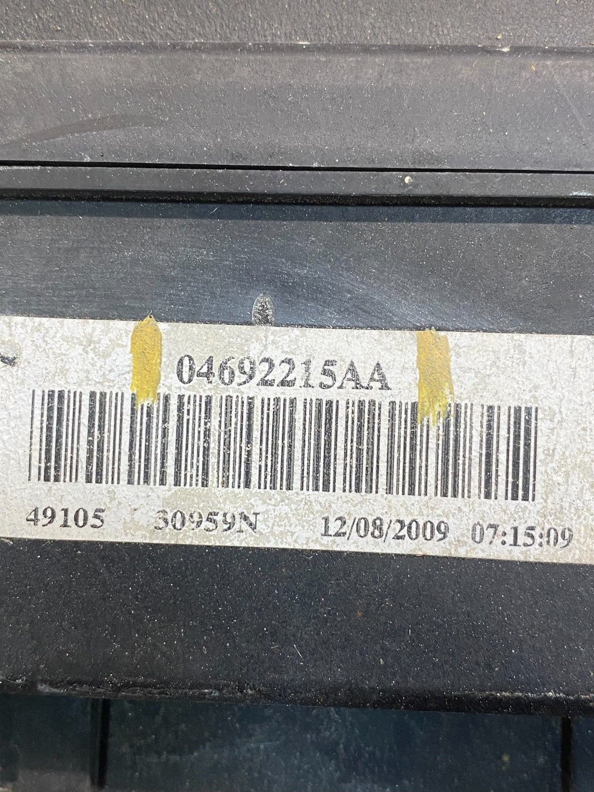 2009 Jeep Grand Cherokee Fuse Box Relay Panel Body Control Module BCM AF4060 DW6