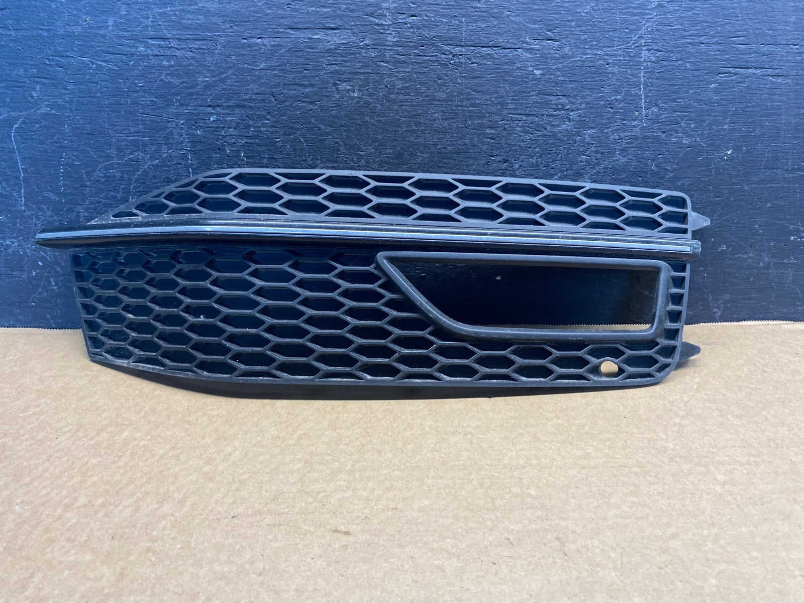 2013-2016 Audi A4 S4 Sedan Front Left+Right Set Fog Lights Grill Cover AF7601 DG0