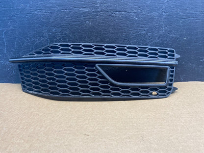 2013-2016 Audi A4 S4 Sedan Front Left+Right Set Fog Lights Grill Cover AF7601 DG0