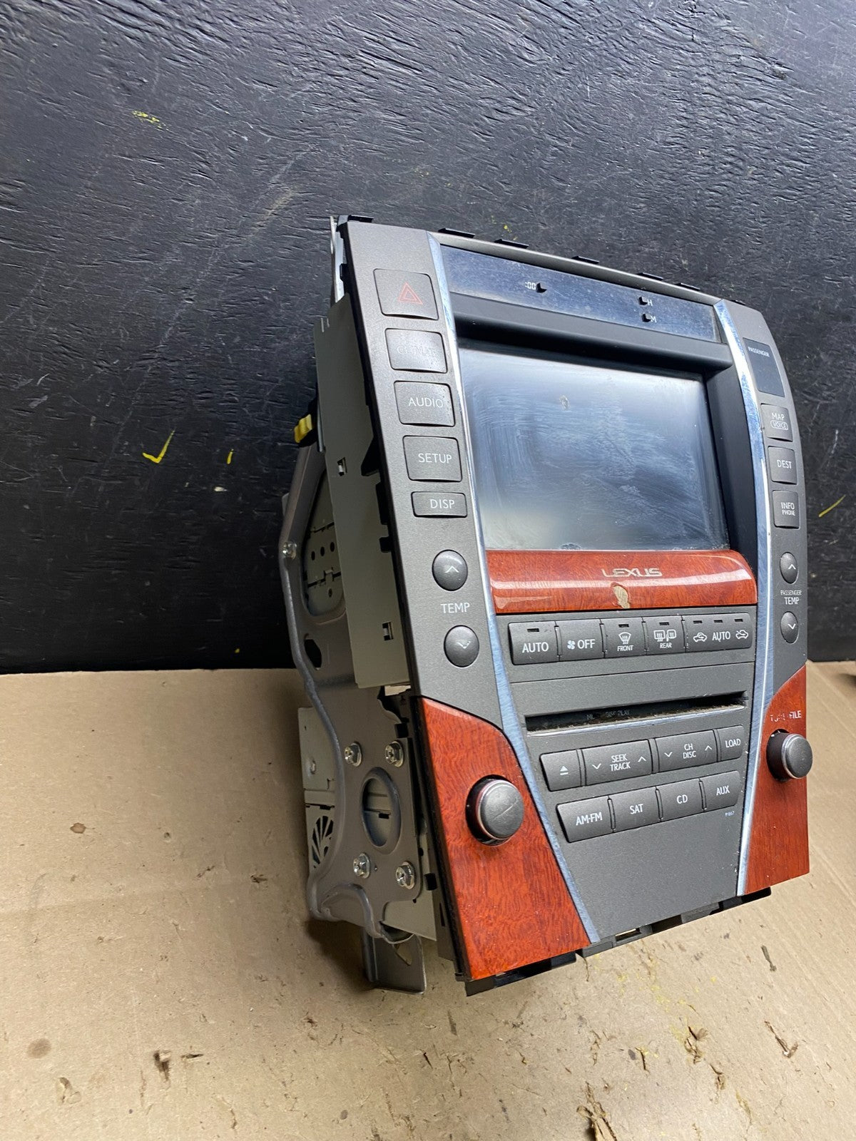 2010 2011 2012 Lexus Es350 Am Fm Cd Player Radio Navi Climate Control u5065 DG2