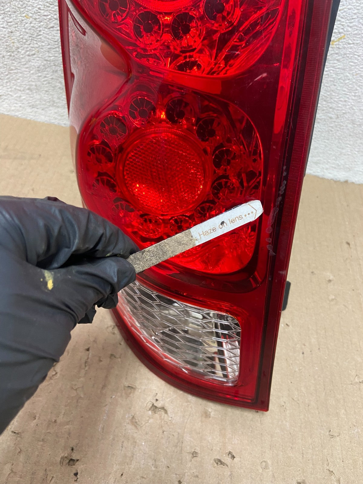 2011 to 2018 Dodge Grand Caravan Left Driver Tail Light Led DEPO AJ1829 LK5