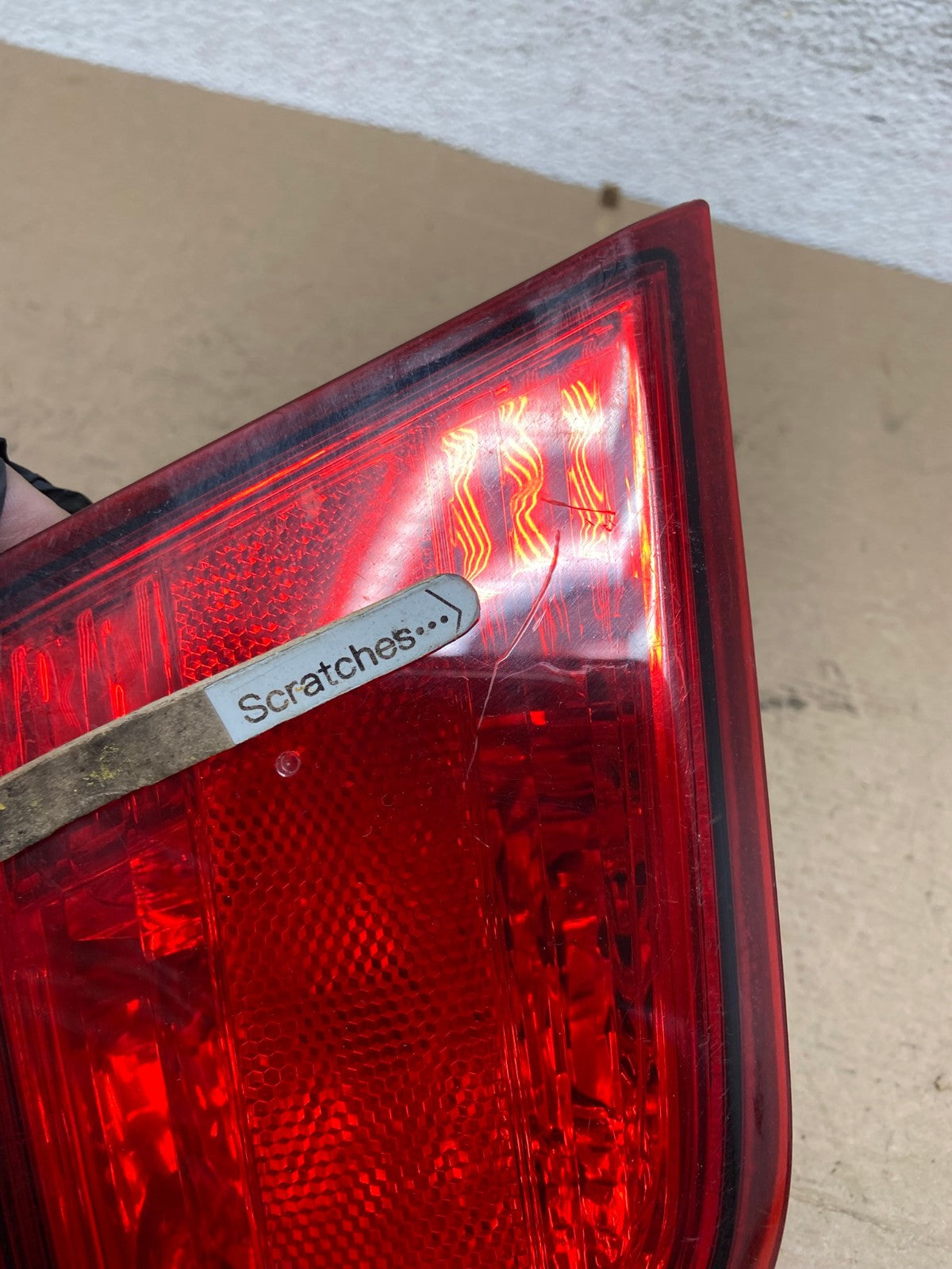 2010-2014 Subaru Legacy Left Driver Lh Side Tail Light Inner AF4665 LK3