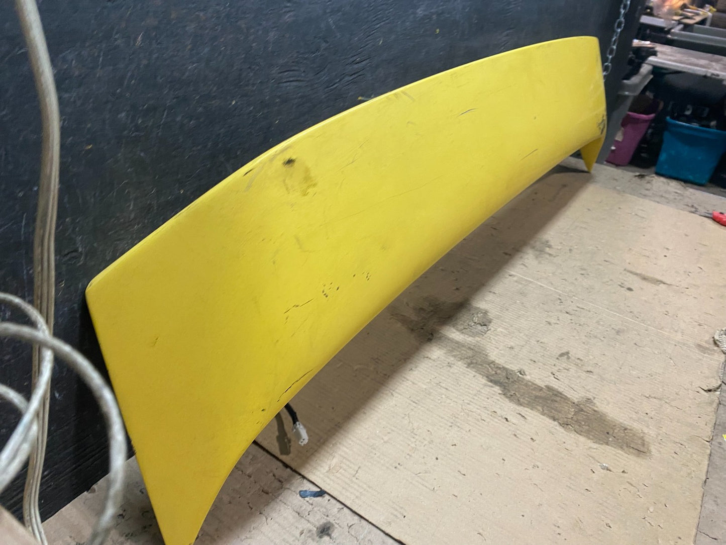 2002-2003 Mitsubishi Lancer Rear Spoiler With Brake Light OEM X3576 DG2