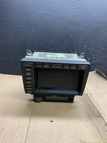 2001-2005 Lexus GS300 GS430 CD Player Screen Radio AM/FM Tape OEM X1744 DG0