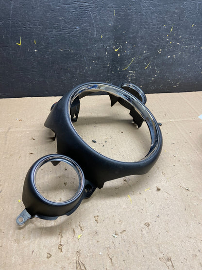 2007 to 2013 Mini Cooper Speedometer Cluster Gauge Bezel Trim Oem u4651 DG1