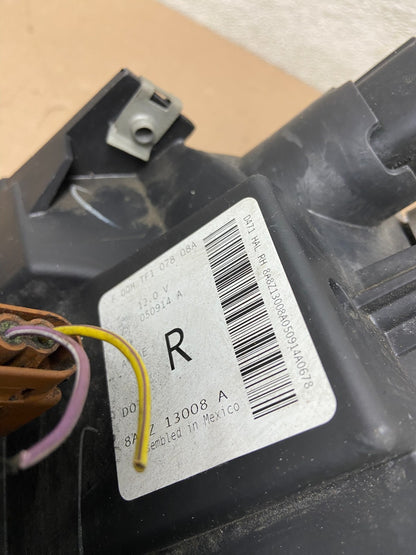 2009 2010 2011 2012 Ford Flex Right Passenger Headlight Halogen Oem AB5950 DW12