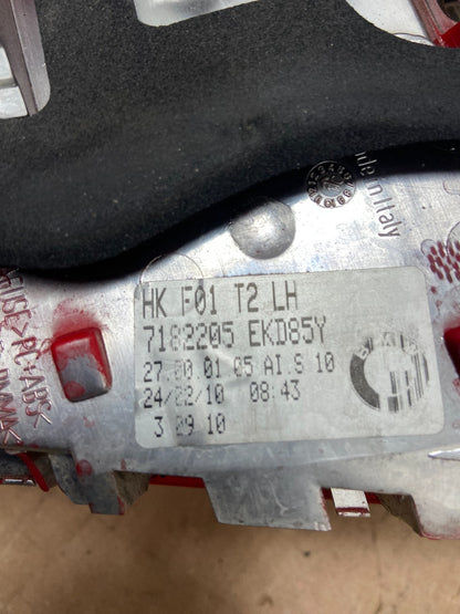 2009-2012 BMW 7-Series F01 F02 750i 750Li Left Driver Inner Tail Light Y0115 DW7
